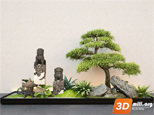 Mini Garden Skp Files 